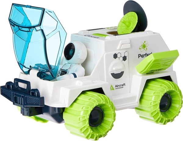 Encontraproduto.com.br - Kit Espacial Veículo Fricção e Astronauta