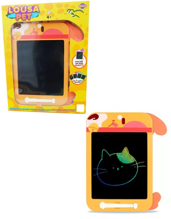Encontraproduto.com.br - Lousa Mágica Pet Com Led Toyng 047167