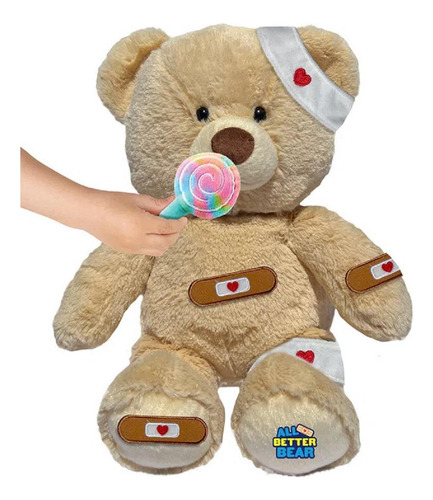 Encontraproduto.com.br - Pelucia - Urso Cura Dodoi - com Som e Luz TOYNG