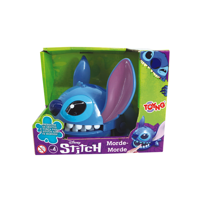 Encontraproduto.com.br - Jogo Morde Morde Disney Stitch Toyng 52898