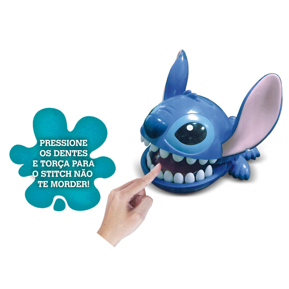 Encontraproduto.com.br - Jogo Morde Morde Disney Stitch Toyng 52898