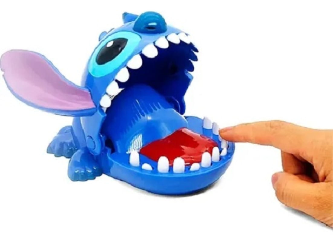 Encontraproduto.com.br - Jogo Morde Morde Disney Stitch Toyng 52898