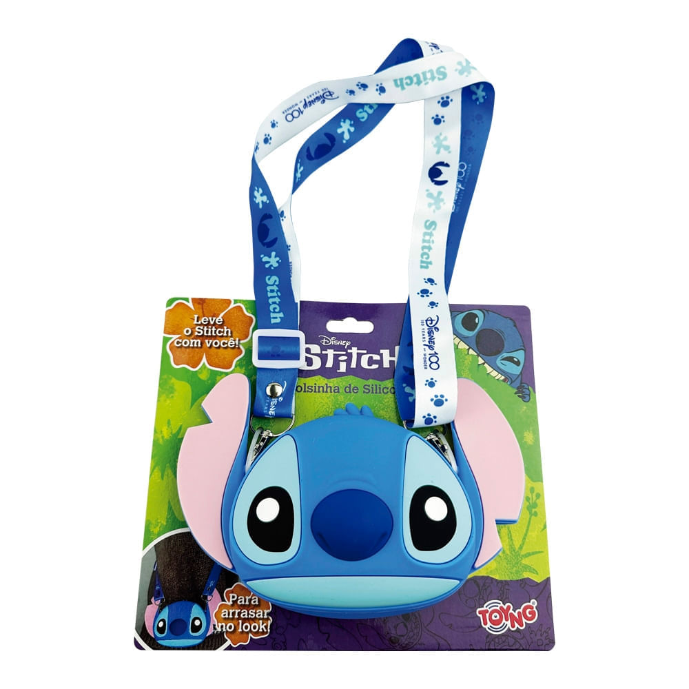 Bolsinha De Silicone - Stitch TOYNG