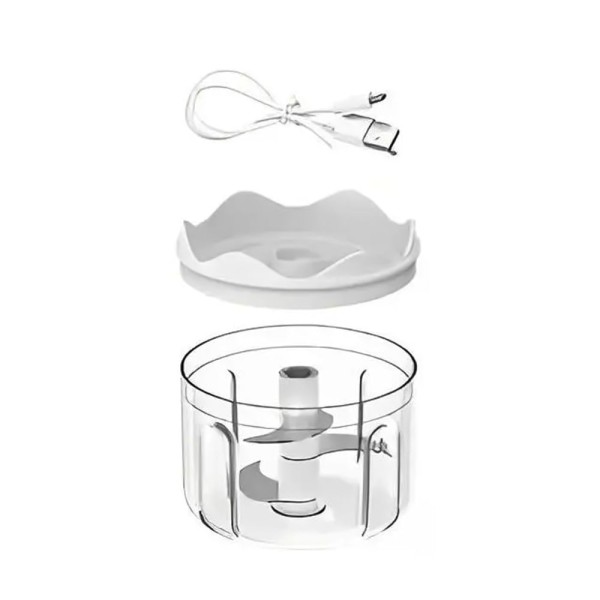 Encontraproduto.com.br - Salada Fatiada Processada Triturador Elétrico Sem Fio Oferta