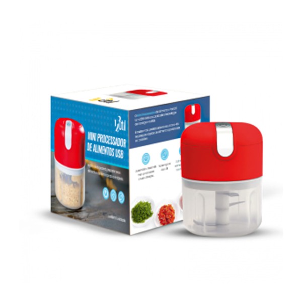 Encontraproduto.com.br - Salada Fatiada Processada Triturador Elétrico Sem Fio Oferta