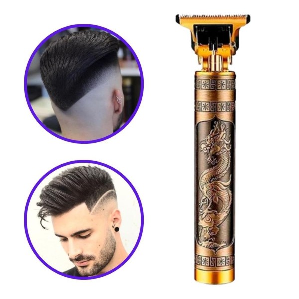 Encontraproduto.com.br - Maquina Aço De Cabelo Barbear Corta No Zero Ultra Afiada T9
