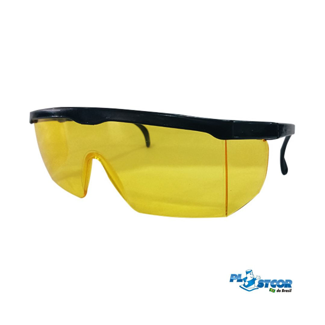 Óculos de Proteção Kamaleon Amarelo - Plastcor