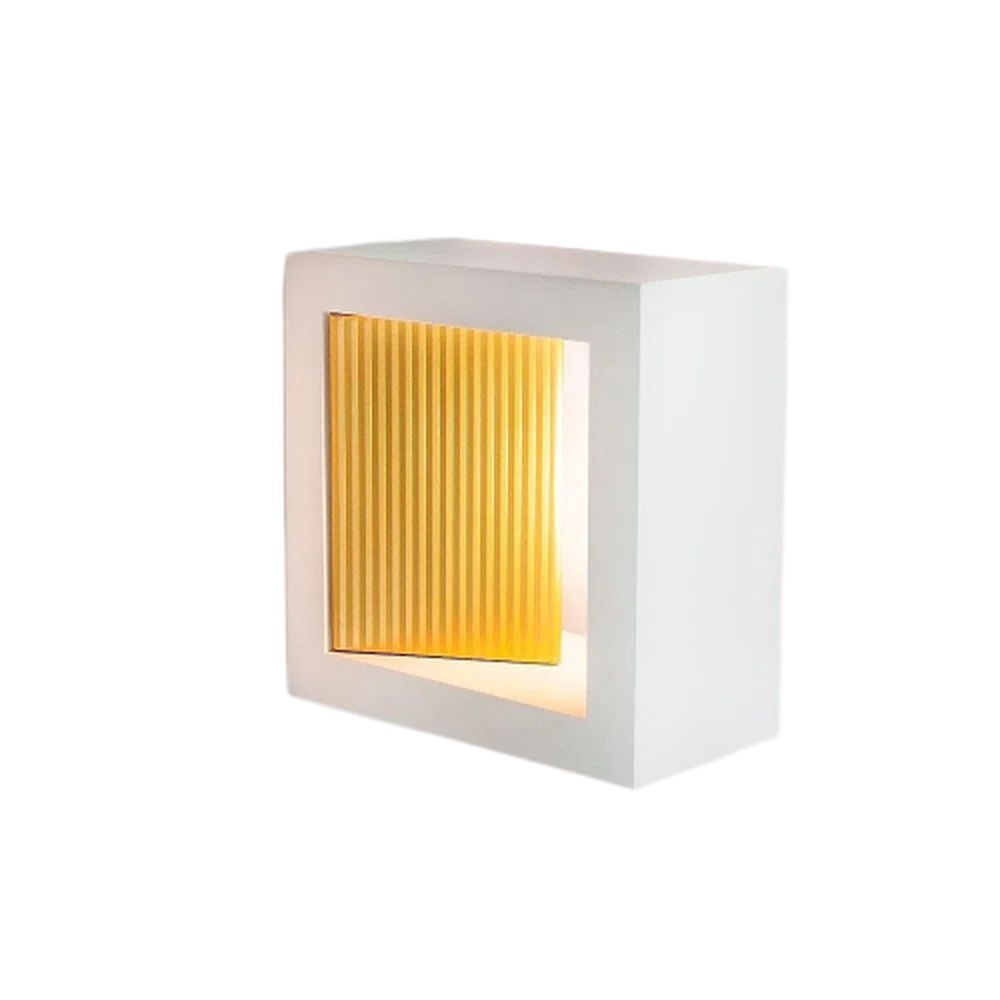 Arandela Led 6W Portara com Refletor 100x100x50 2700K Amarela Newline Quality