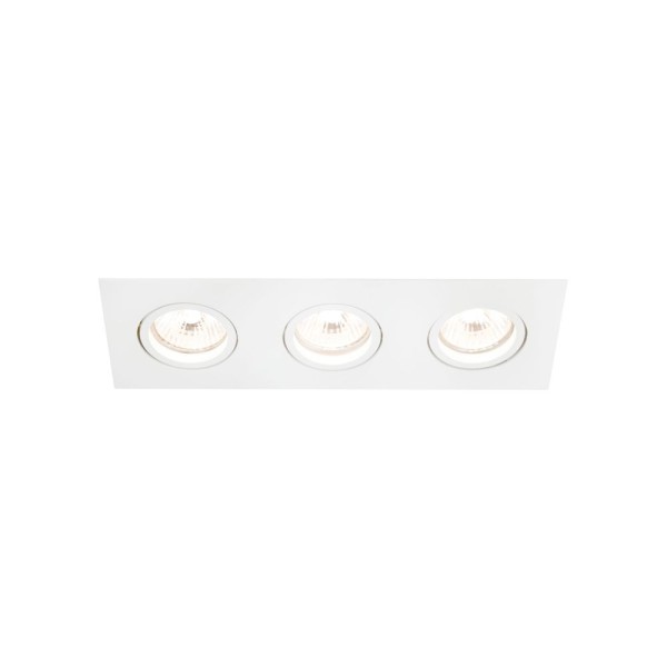 Encontraproduto.com.br - Spot de Embutir Newline Lisse II para 3 Lâmpadas AR70 GU10 Bivolt