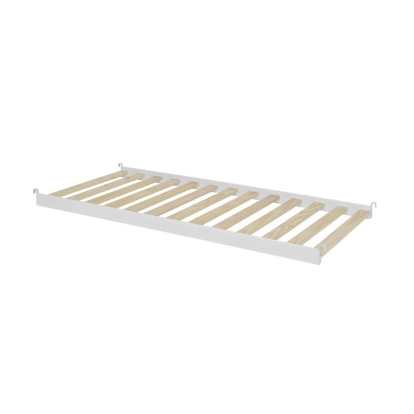 Encontraproduto.com.br - Cama Auxiliar Montessoriano Em Madeira Maciça Casatema Branco