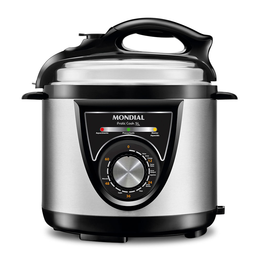 Panela de Pressão Elétrica Mondial Pratic Cook PE-34
