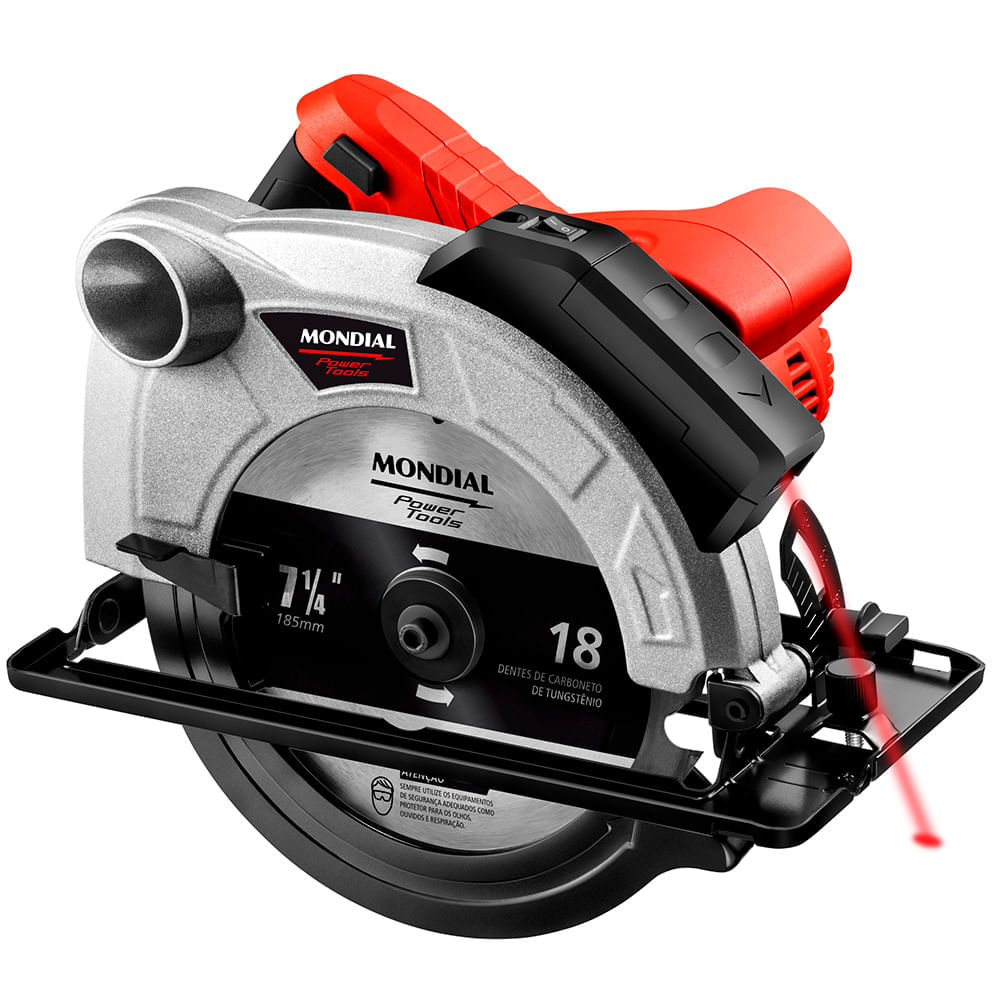 Encontraproduto.com.br - Serra Circular 1200W Mondial FSC-03 127V