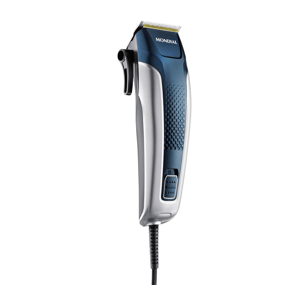 Cortador de Cabelo Mondial Titanium Power c/ Maleta CR-08M