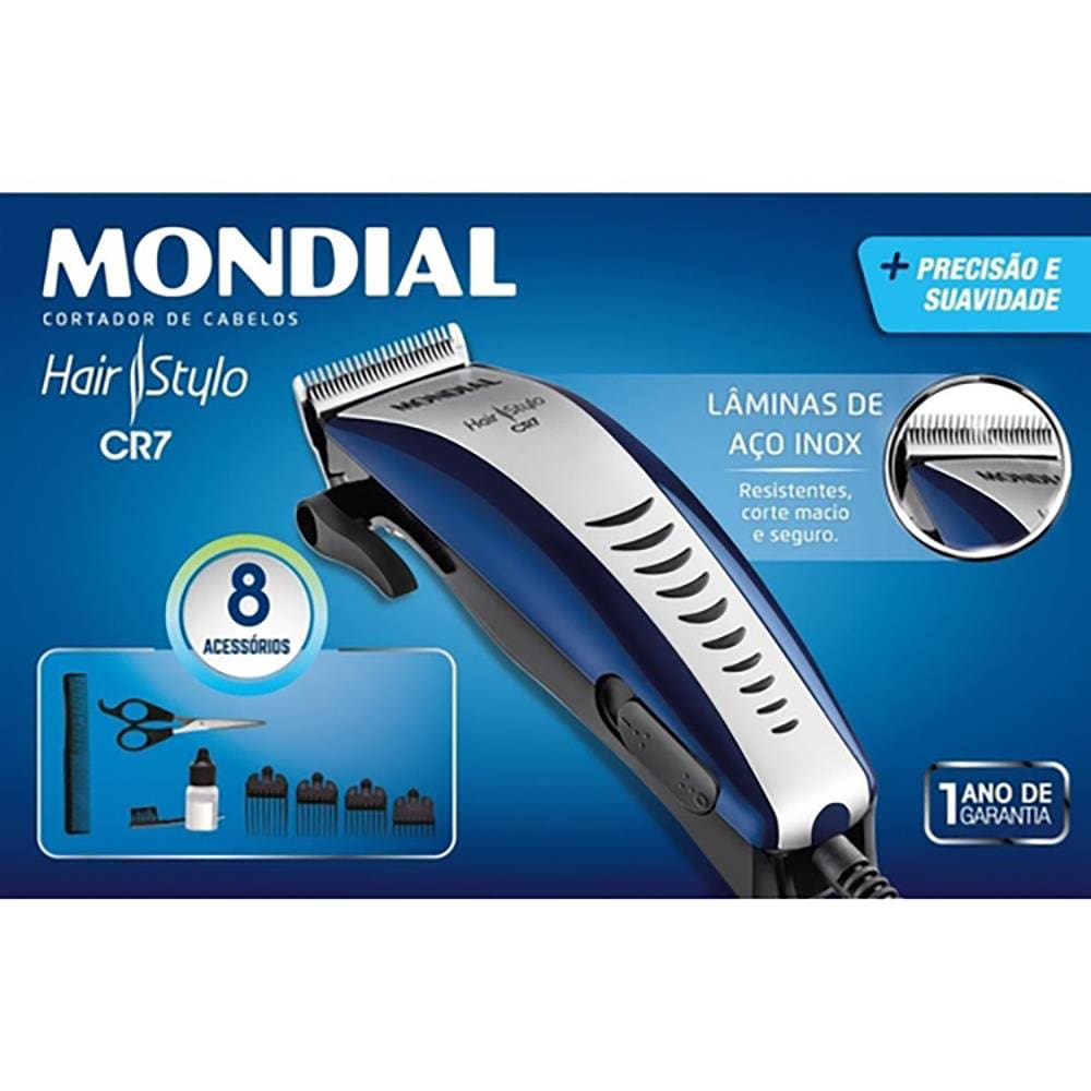 Máquina De Corte Hair Stylo CR-07 Mondial