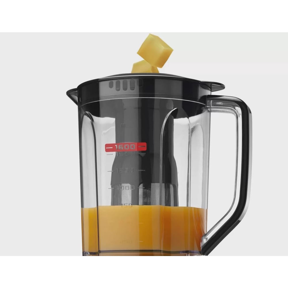 Encontraproduto.com.br - Liquidificador Mondial com Filtro L99 FB 500W 2,2L Preto 220V