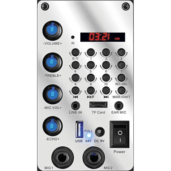 Encontraproduto.com.br - Caixa Amplicada Mondial Connect Thunder III MCO-13