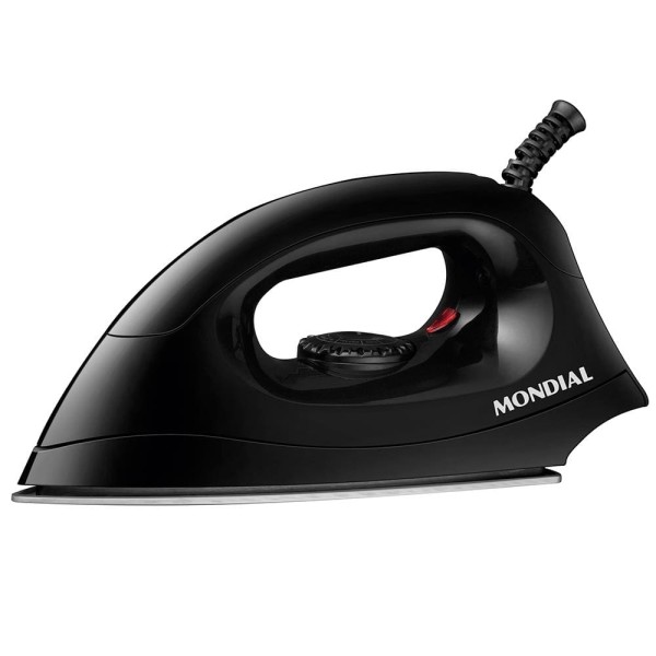 Encontraproduto.com.br - Ferro de Passar Roupa a Seco Mondial Fsn-55-B Preto - 220V