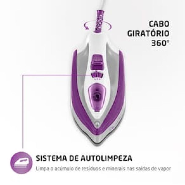 Encontraproduto.com.br - Ferro a Vapor Mondial FVN-01-P