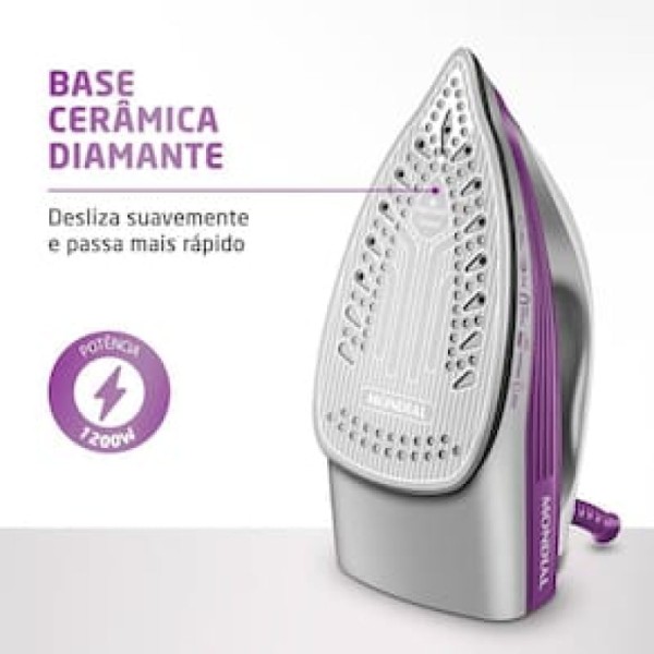 Encontraproduto.com.br - Ferro a Vapor Mondial FVN-01-P