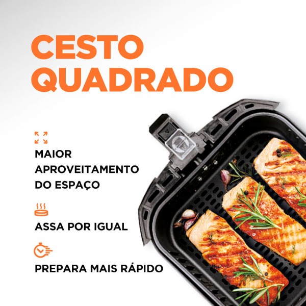 Encontraproduto.com.br - Fritadeira Sem Óleo Air Fryer Mondial - AFN-40-FB