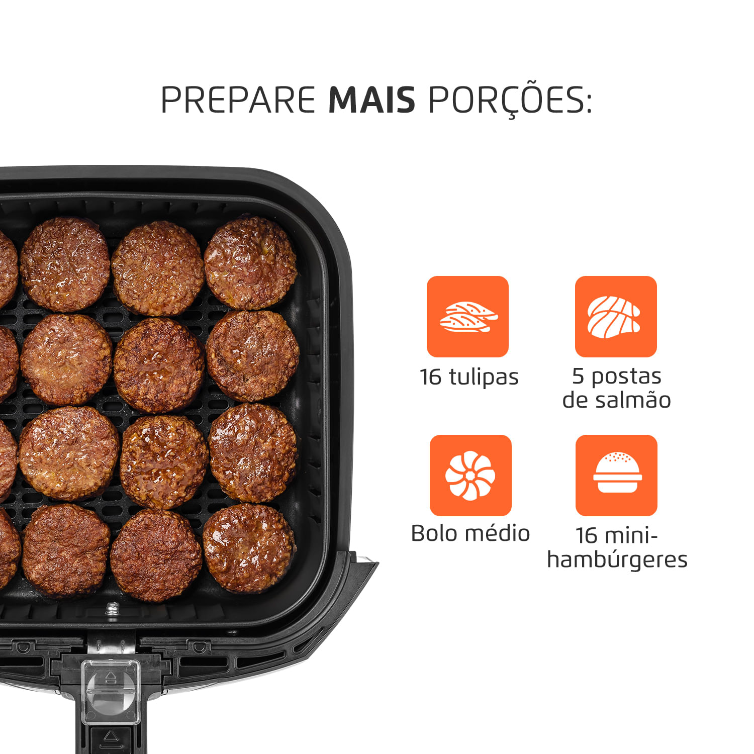 Encontraproduto.com.br - Fritadeira Sem óleo Air Fryer Mondial Afn-40-bfs Air Fryer Afn-40-bfs 220v-60hz