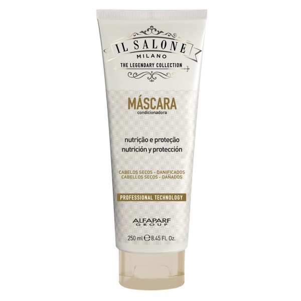 Encontraproduto.com.br - SALONE MASCARA CAPILAR NUTRICAO E PROTECAO CABELOS SECOS DANIFICADOS 250 ML x 1