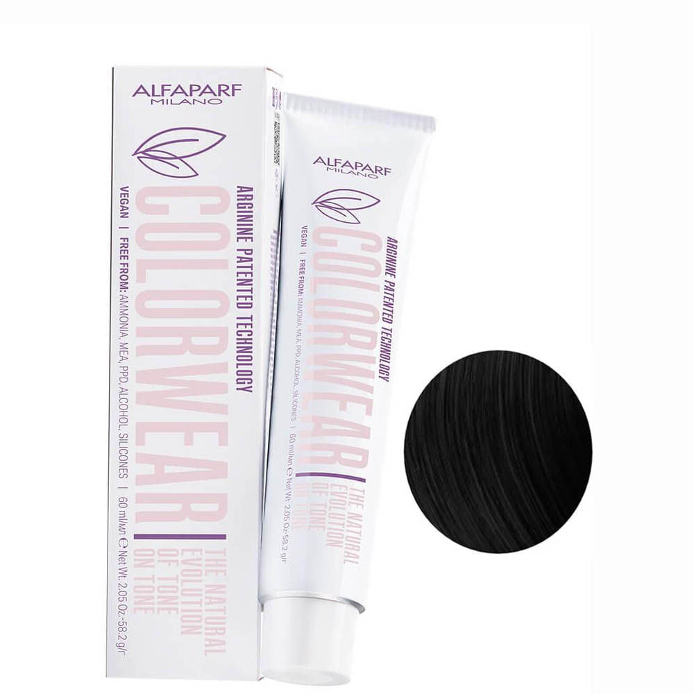 Tonalizante Alfaparf Vegano Color Wear 4 Castanho Médio 60ml