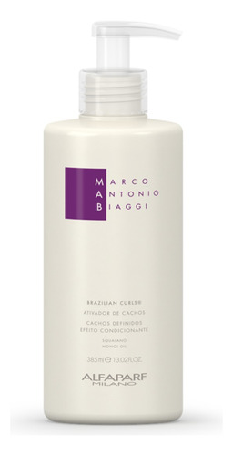 Ativador de Cachos MAB By Alfaparf Brazilian Curls 385ml