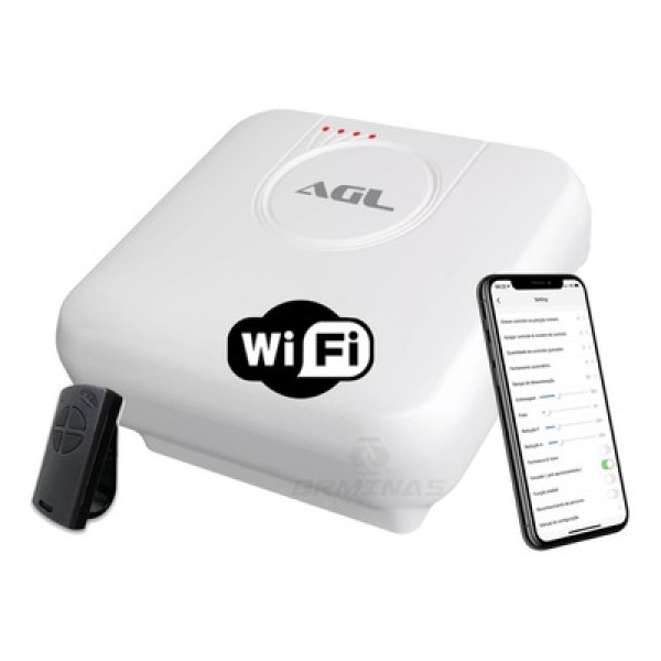 Encontraproduto.com.br - Central De Cerca Eletrificada Wifi AGL Com Saída Programável E Indicador De Bateria Ec500 (MP)