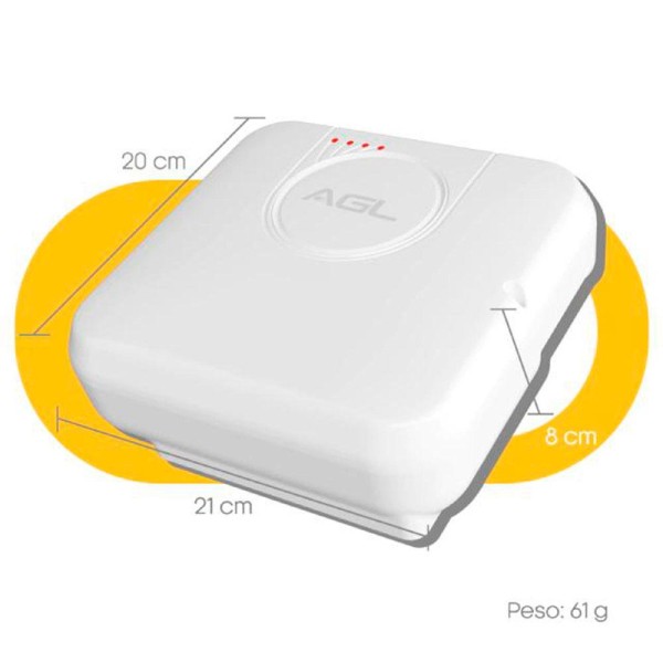 Encontraproduto.com.br - Central De Cerca Eletrificada Wifi AGL Com Choque Programável Ec1000 (MP)