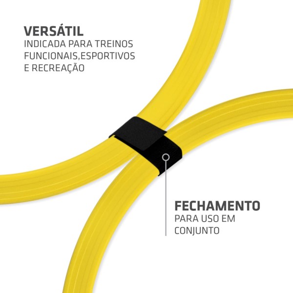 Encontraproduto.com.br - Argola de Agilidade - Kit com 8