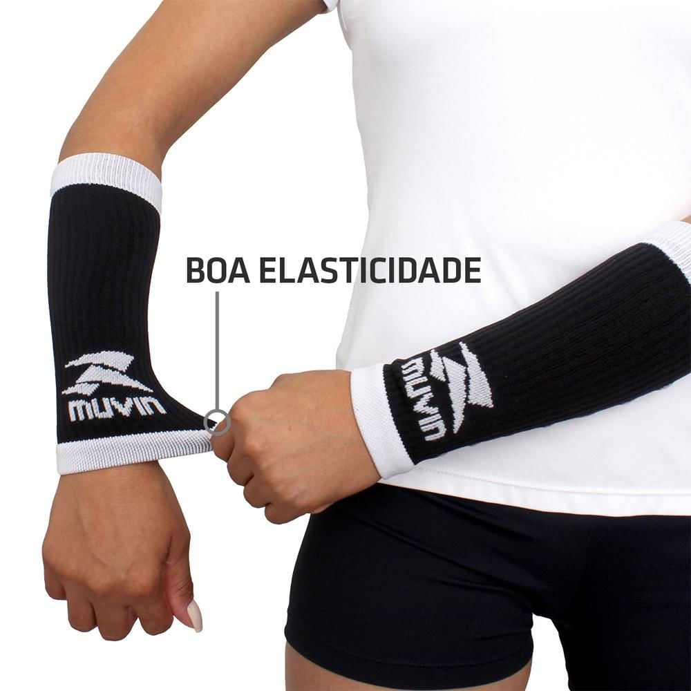 Encontraproduto.com.br - Manguito Curto Voleibol Elite - Kit com 3