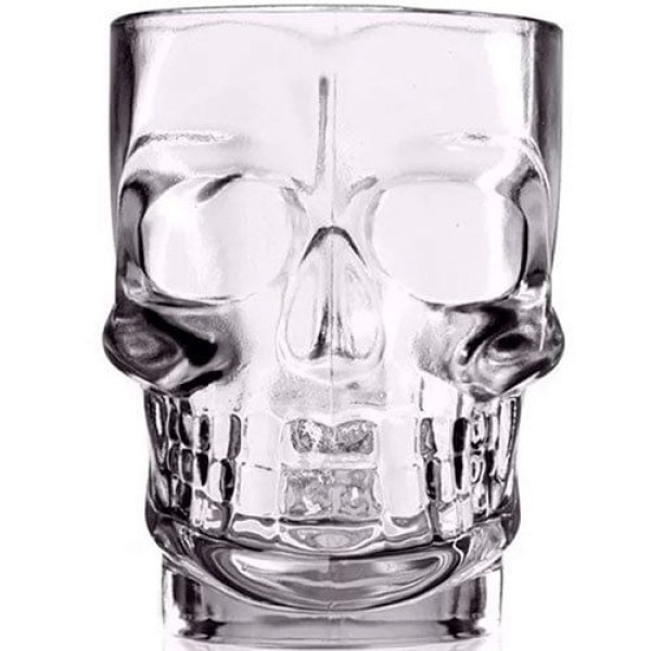 Encontraproduto.com.br - Caneca De Chopp Vidro Class Home Caveira 510 ML 1160