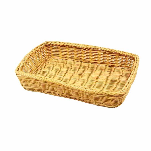 Encontraproduto.com.br - Cesta Retangular Vime 30x20cm Class Home - (1278)