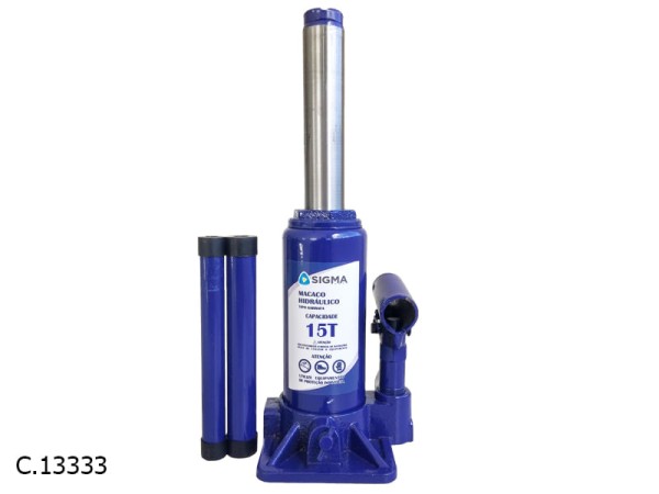 Encontraproduto.com.br - Macaco Hidráulico Garrafa 15 Toneladas Genérica