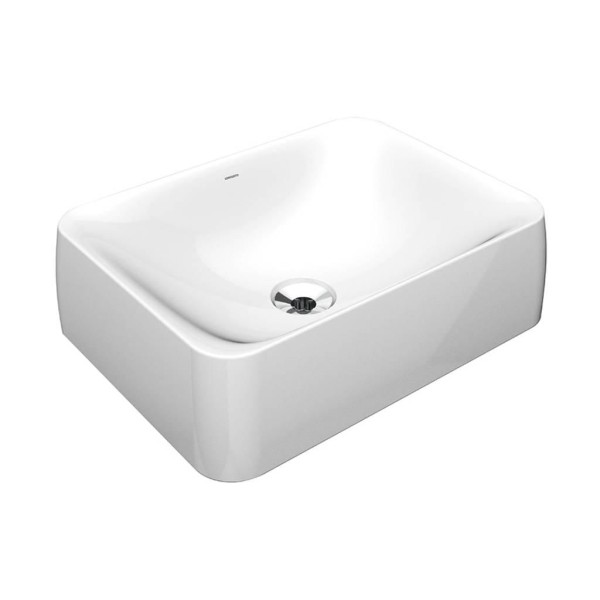 Encontraproduto.com.br - Cuba Retangular Apoio Branco Lorenzetti