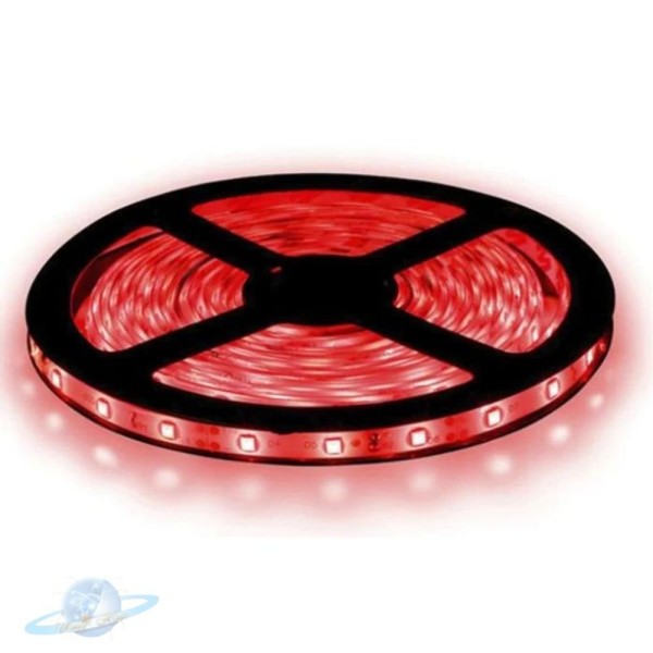 Encontraproduto.com.br - Kit Fita De Led 5050 Sem Silicone Ip20 Vermelha C- Fonte Inclusa