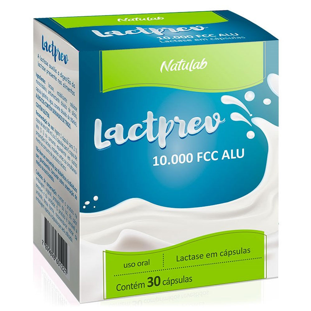 Lactprev 500mg Caixa 30 Cápsulas