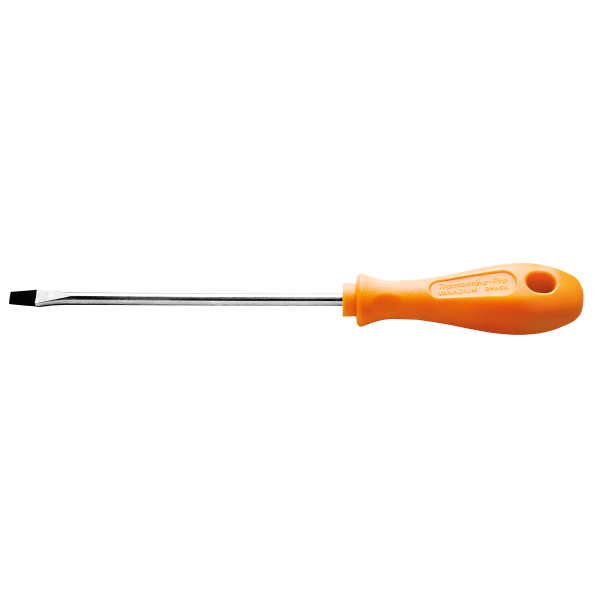 Chave Fenda Ponta Chata Aço Cromo Vanádio 3x125mm Tramontina