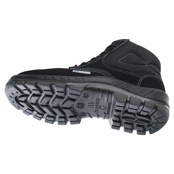 Encontraproduto.com.br - Bota Camurça Bico Plástico com Cadarço N41 Preto ca13808 MARLUVAS