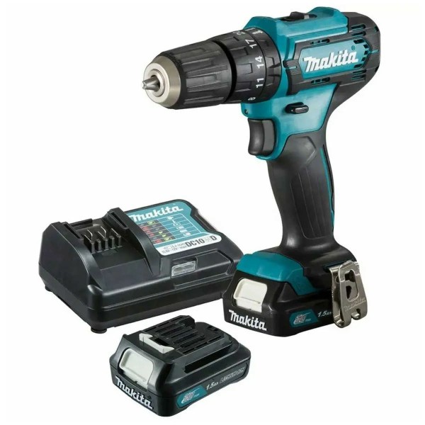 Parafusadeira Furadeira de Impacto à Bateria Makita HP331DWYE 12V