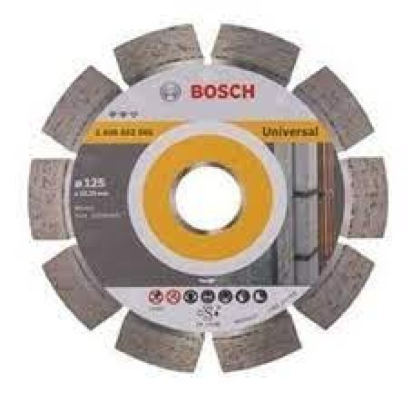 Encontraproduto.com.br - Disco Diamantando Segmentado 125mm Prata Bosch