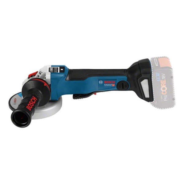 Encontraproduto.com.br - Esmerilhadeira Angular a Bateria Bosch GWS 18V-10 PSC 18
