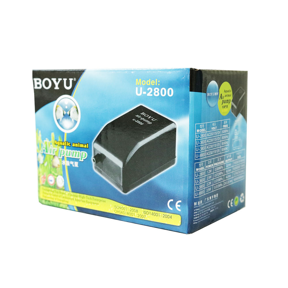 Encontraproduto.com.br - Compressor de Ar Boyu U2800 2L/Min