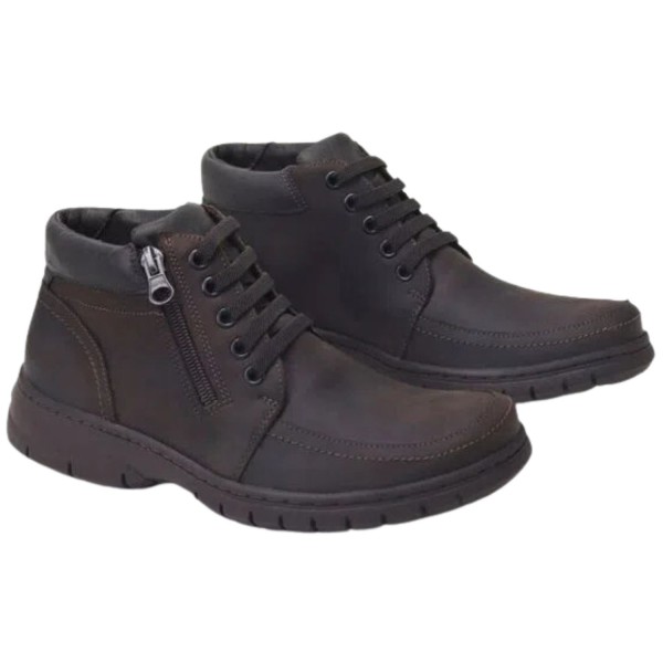 Bota Plus No Tamanho 44 Mustang Brown Vacuum Café Rf 7981 Authentic