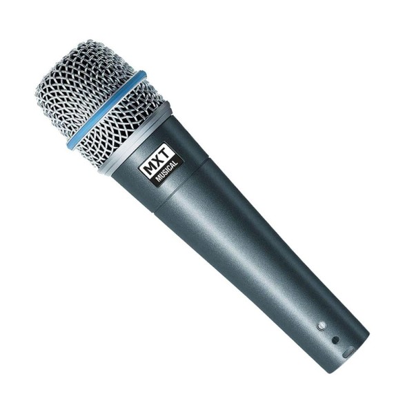 Encontraproduto.com.br - Microfone Dinamico PRO BTM-57A Metal - Profissional com Cabo 3 Metros O.D.5.0 MM