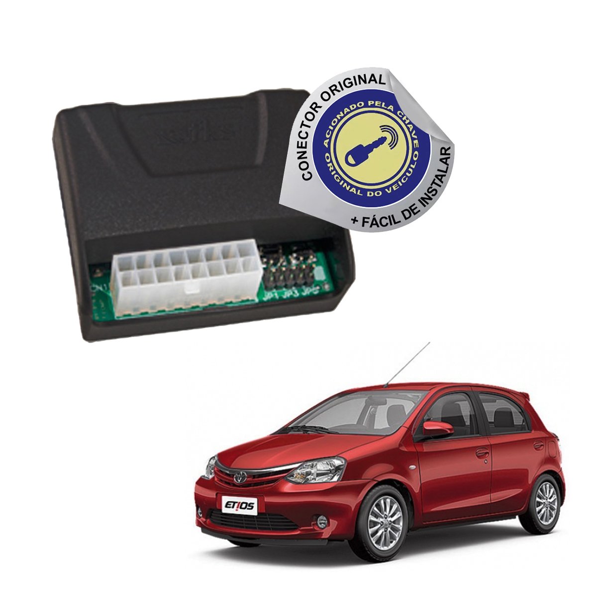Módulo Vidro Elétrico Toyota Etios até 2014 MLV 408 TR08 FKS