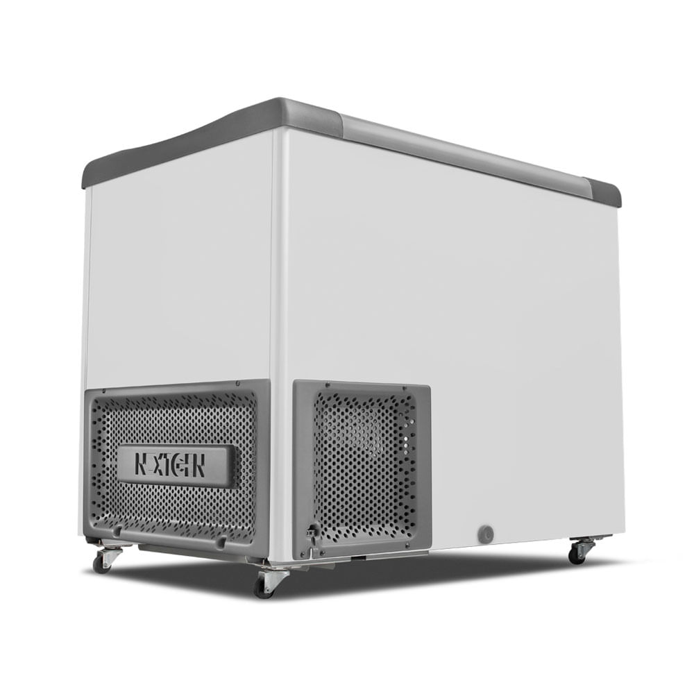 Encontraproduto.com.br - Freezer Metalfrio Horizontal Vidro Branco NF20SB