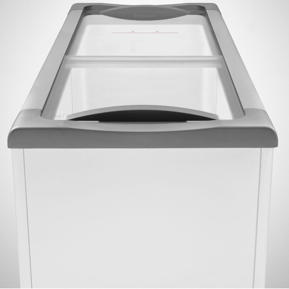 Encontraproduto.com.br - Freezer Metalfrio Horizontal Vidro Branco NF20SB