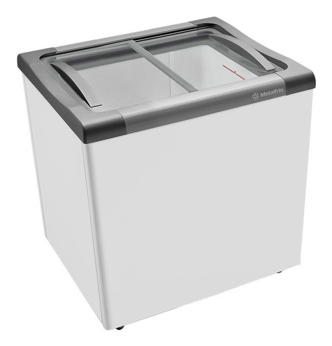 Encontraproduto.com.br - Freezer Metalfrio Horizontal Vidro Branco NF20SB